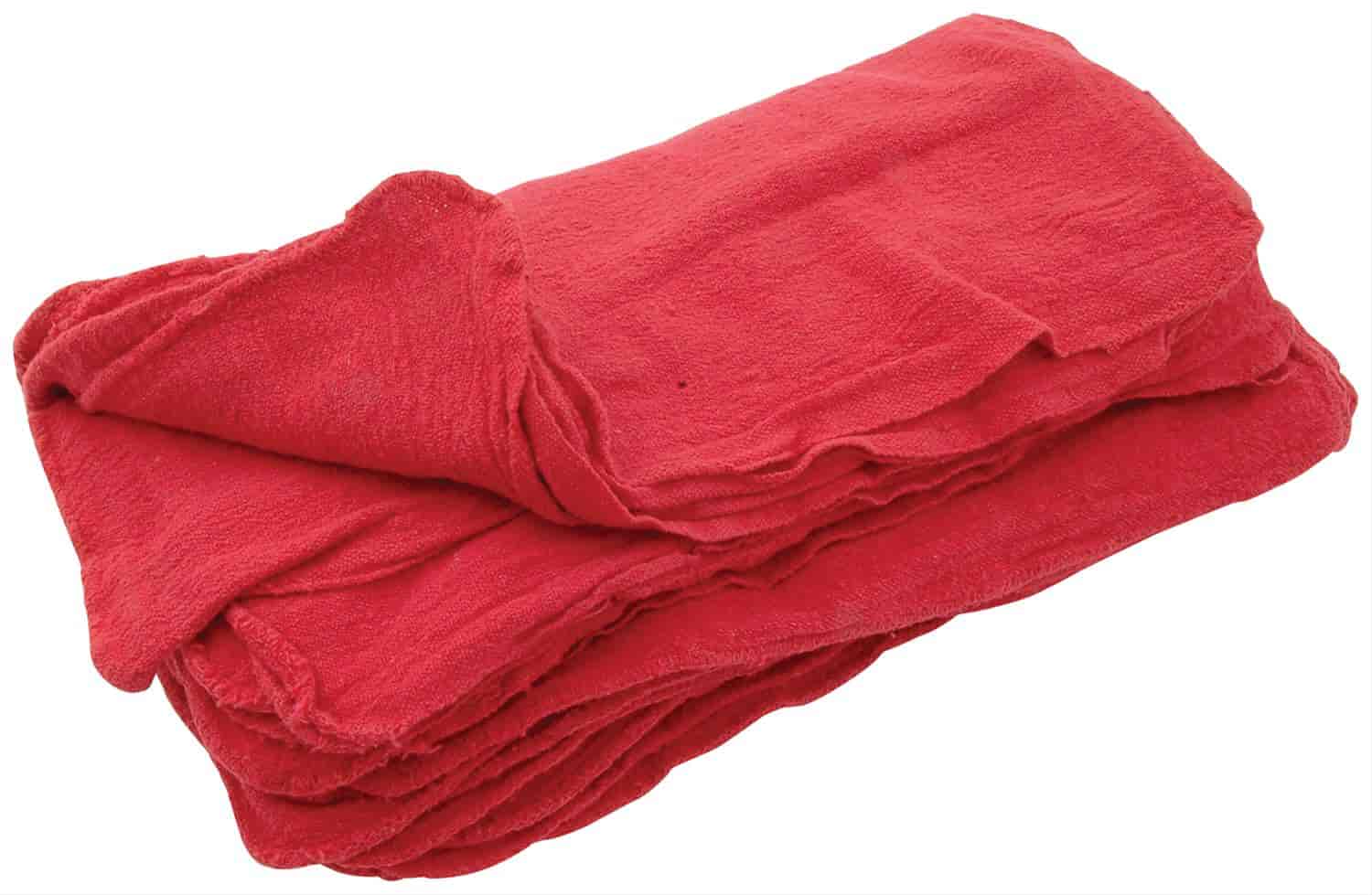 Shop Towels Red 25/pkg