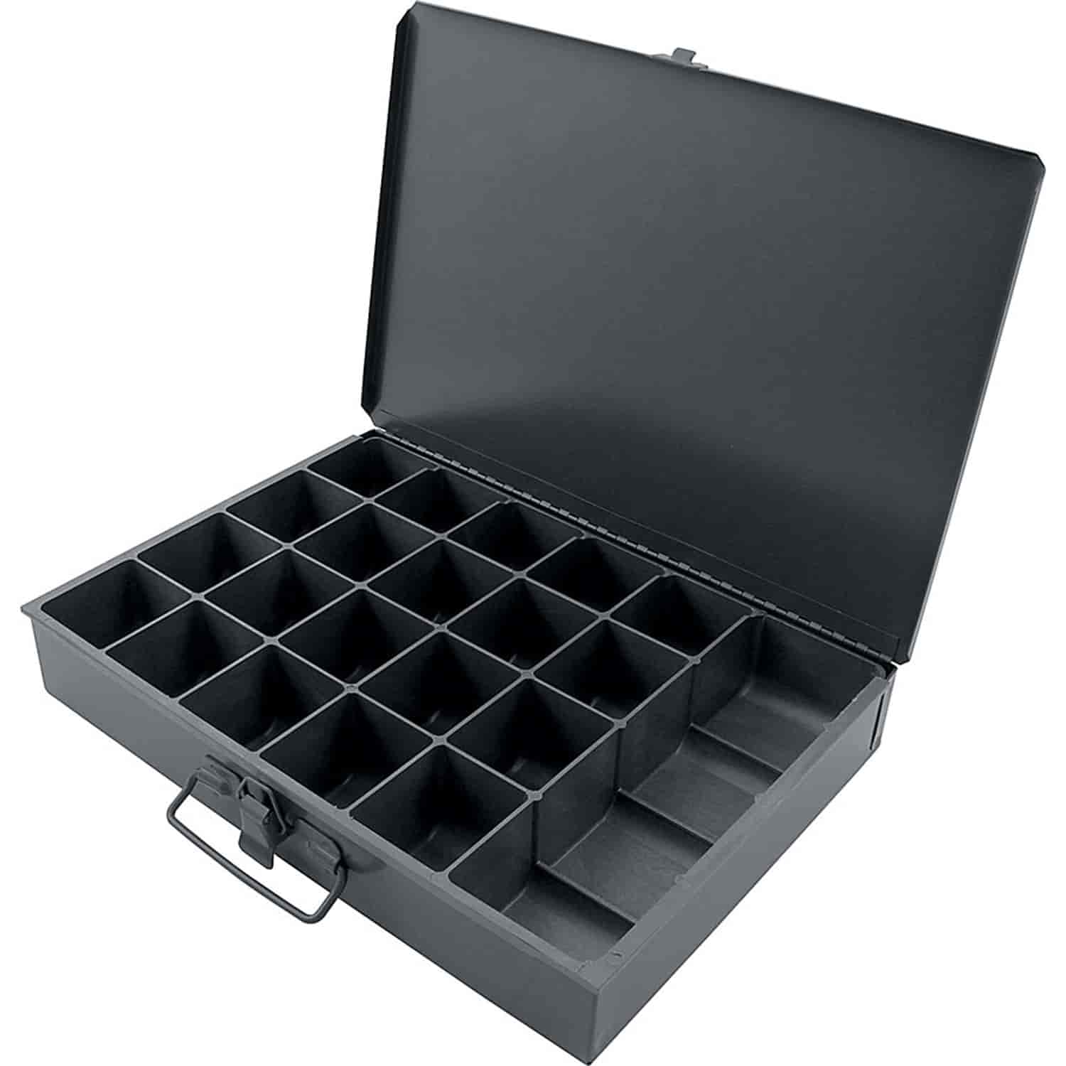 Metal Storage Case 21 Compartments