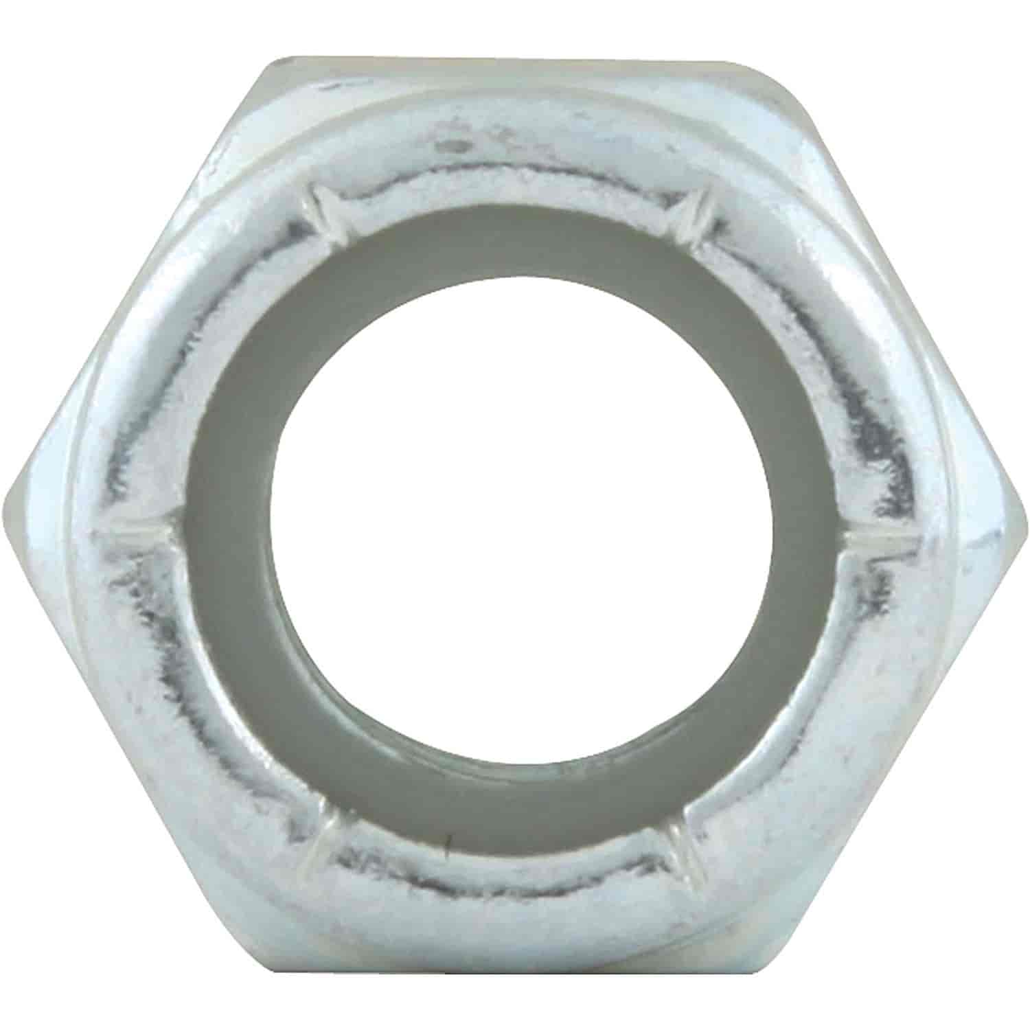 Coarse Thread Hex Nuts With Nylon Inserts 3/8"-16
