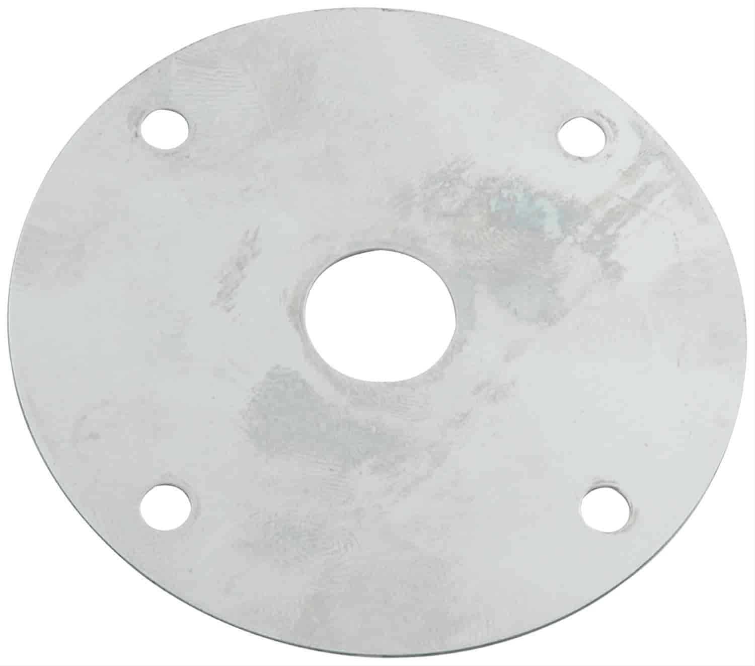Hood Pin Scuff Plate - Chrome 1/2" Hole