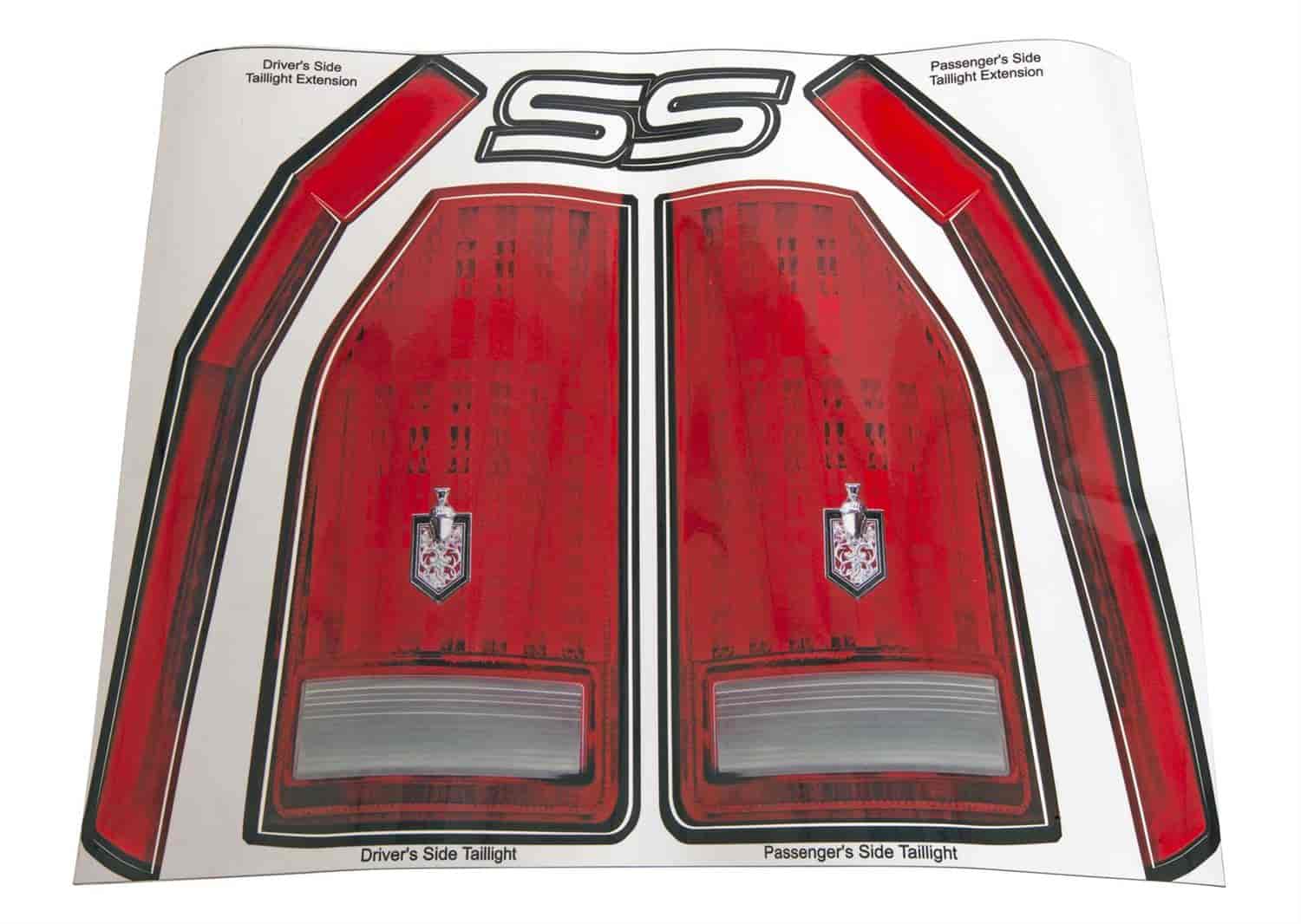 Tail Decal Kit 1983-88 Monte Carlo SS
