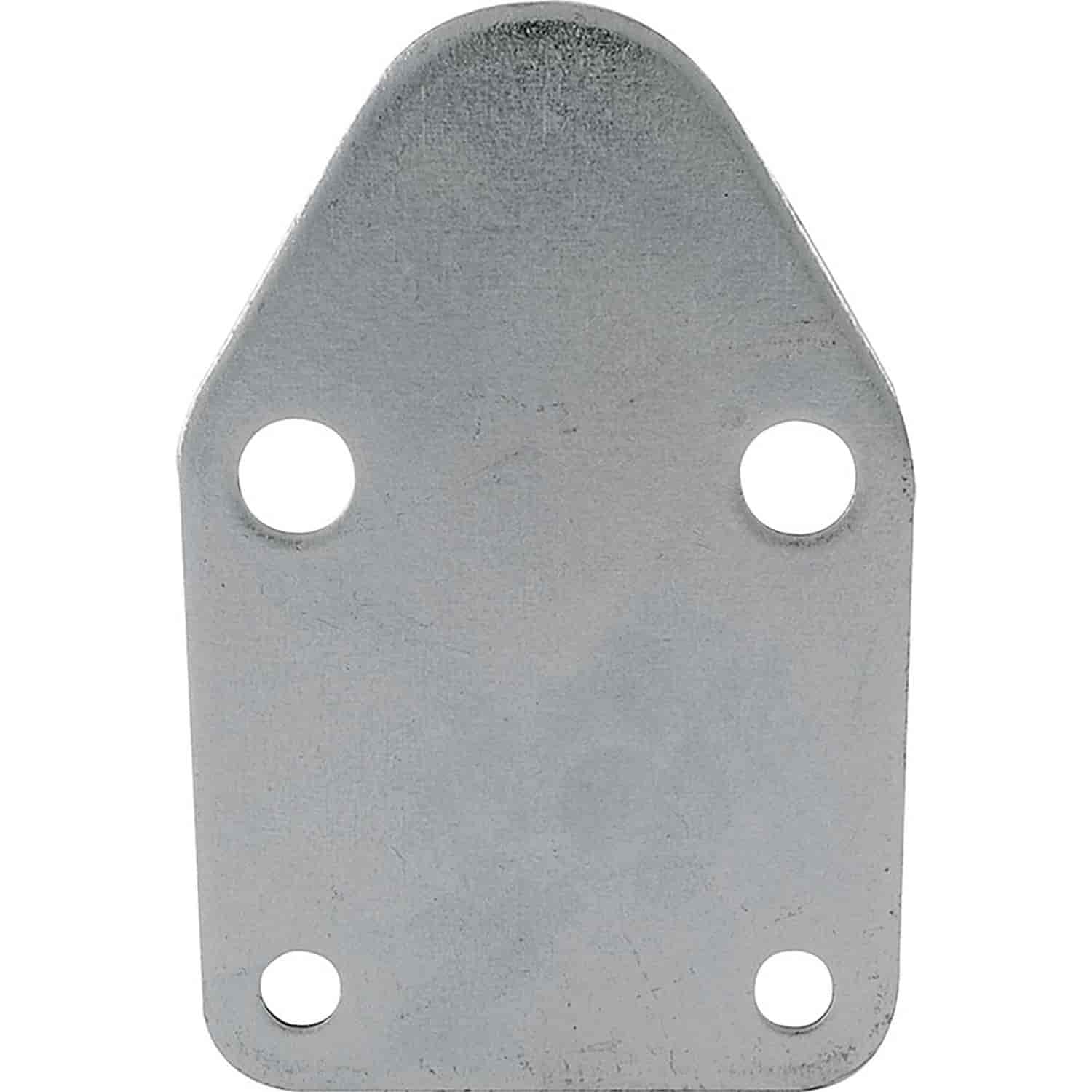 Fuel Pump Block Off Plate 1/8" Thick Steel