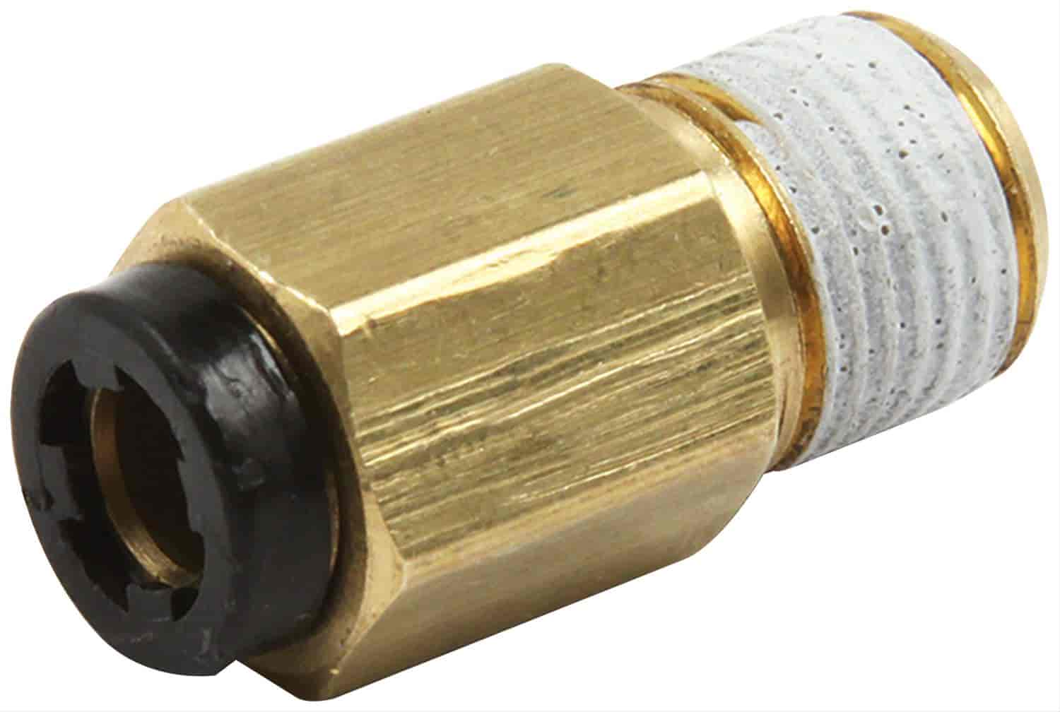Adapter Fitting 1/8" NPT Male To Push Lock Hose