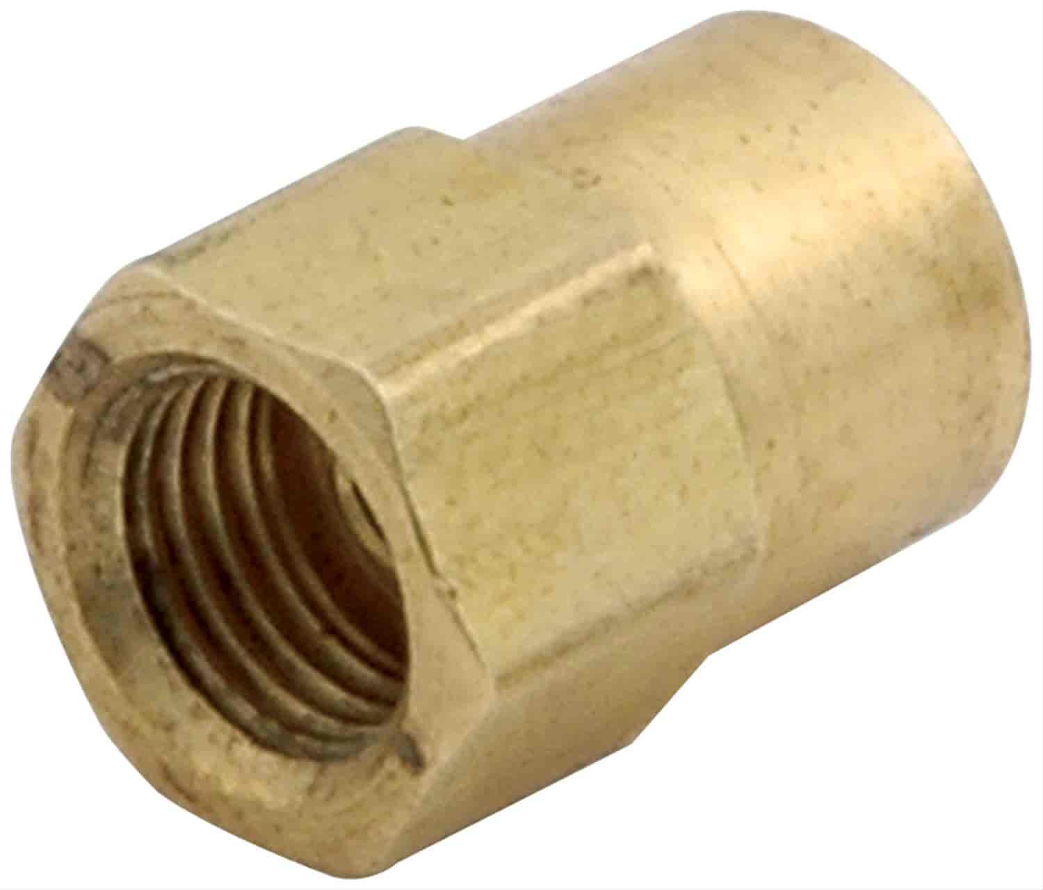 Adapter Fittings 3/8"-24 Inverted Flare Female to 1/8" NPT Female