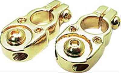 Gold Top Mount Terminals 5/16" Fasteners
