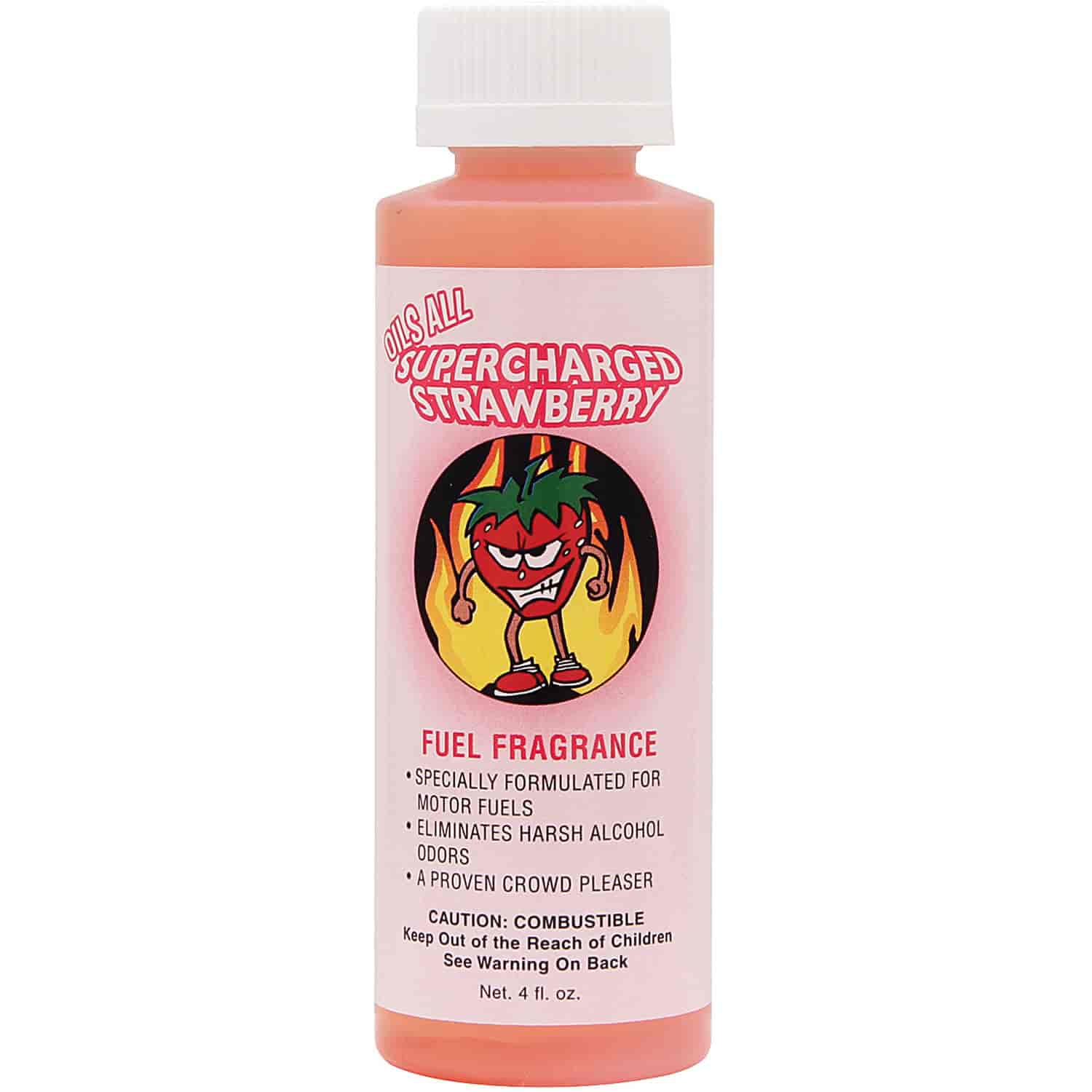 Supercharged Strawberry Fuel Fragrance Resealable 4 oz. Bottle