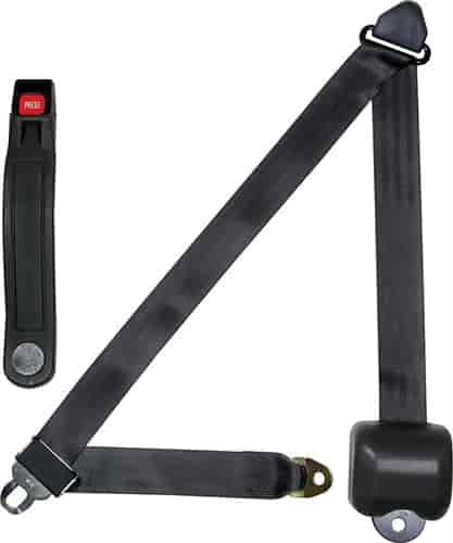Charcoal Seat Belt 3-Point Retract