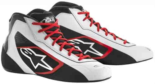Tech 1-K Start Shoes Black/White/Red Size 7.5