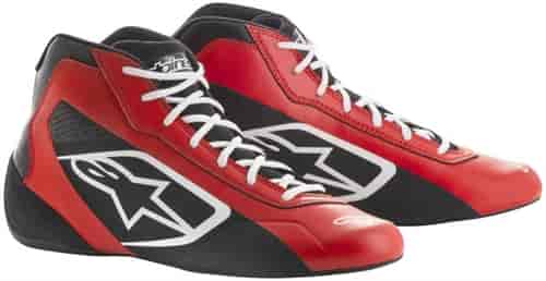 Tech 1-K Start Shoes Red/Black/White Size 10