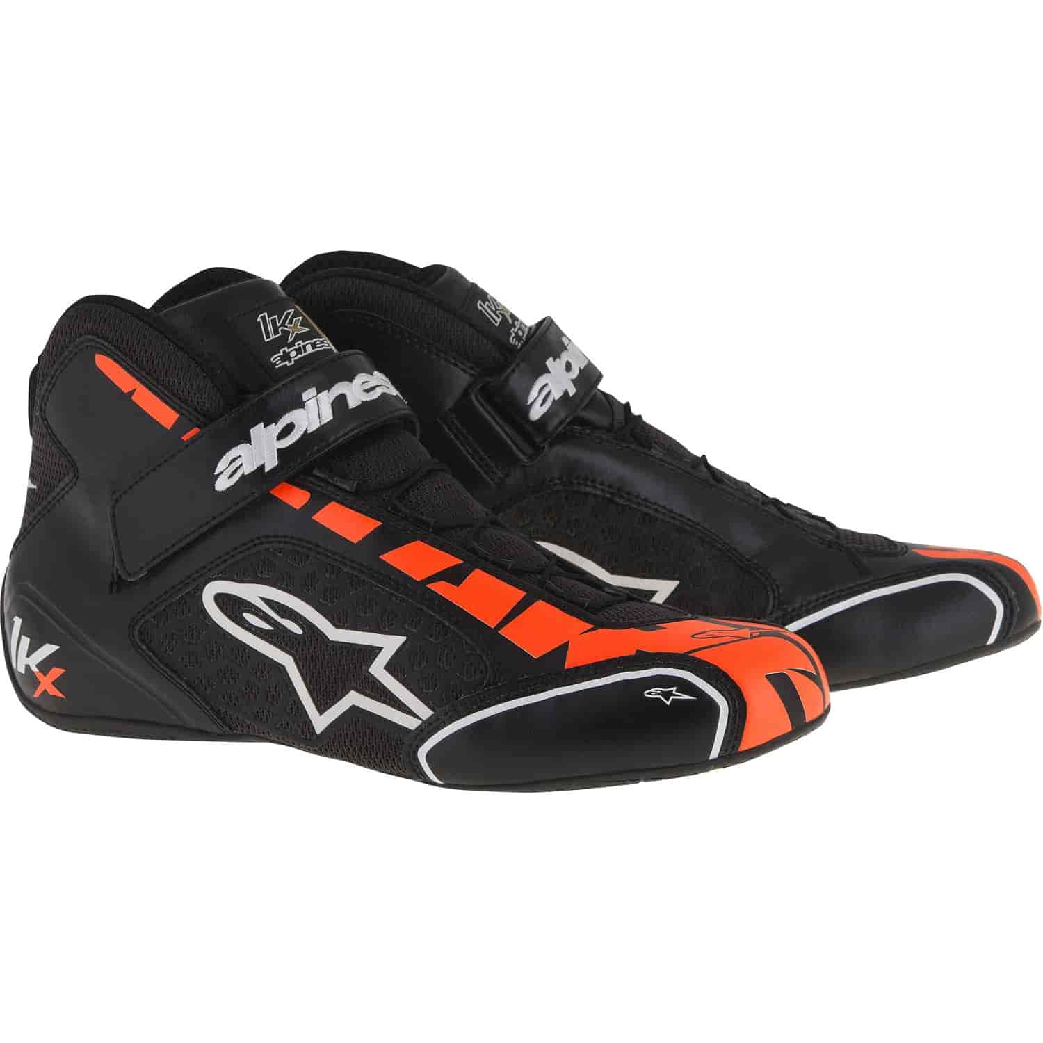 Tech 1-KX Shoes Black/Orange Fluorescent