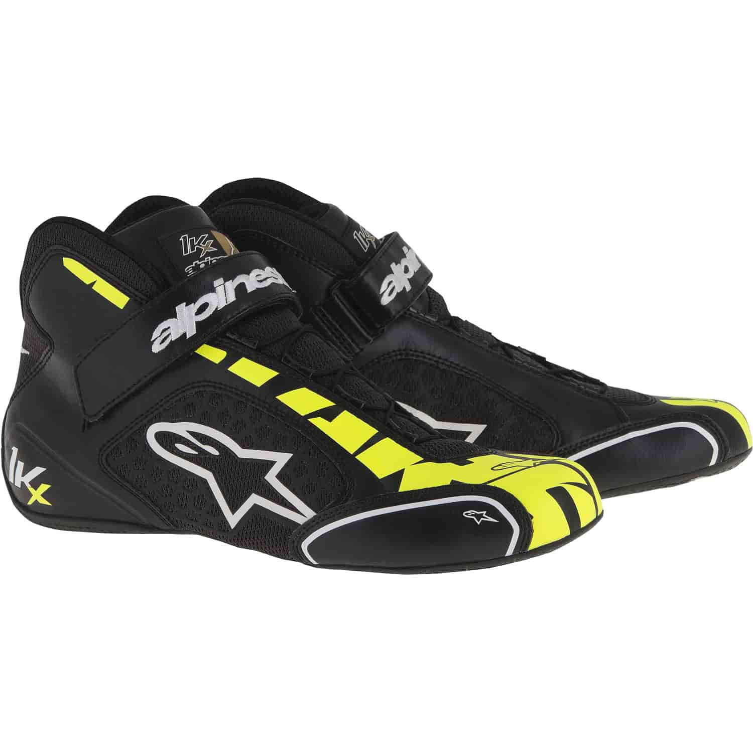 Tech 1-KX Shoes Black/Yellow Fluorescent