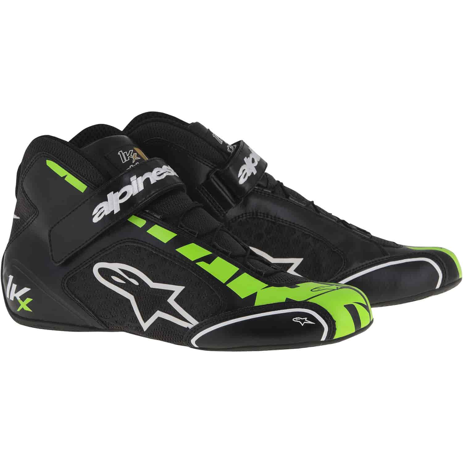 Tech 1-KX Shoes Black/Green Fluorescent