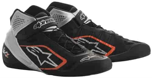 Tech 1-KZ Shoes Black/Silver/Orange Size 5