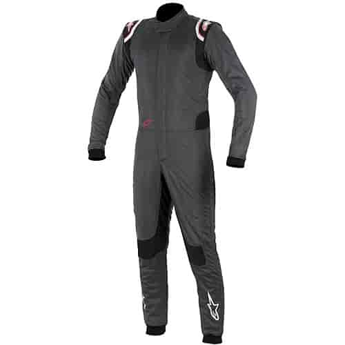 Supertech Suit Anthracite/Black/Red