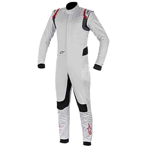 Supertech Suit Silver/Red