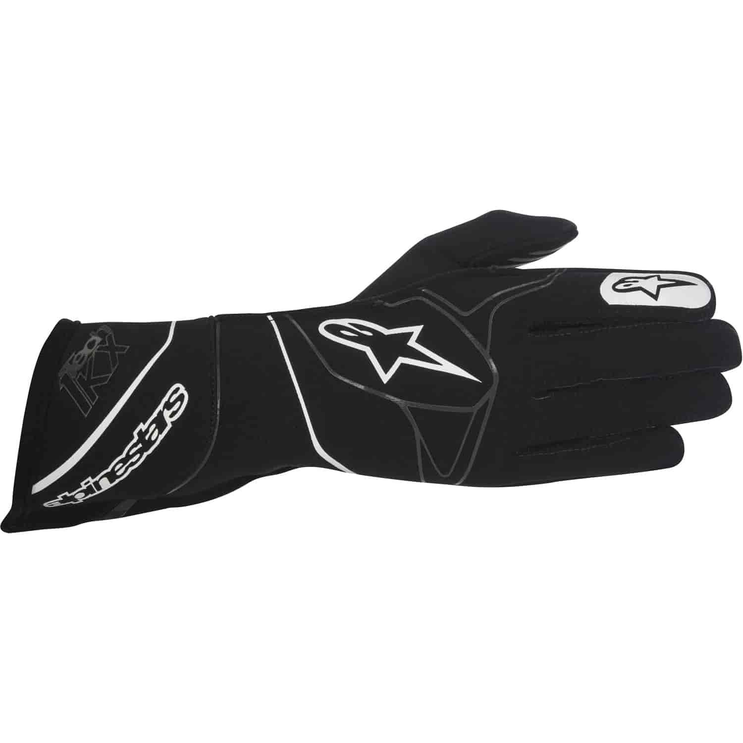 Tech 1-KX Gloves Black/White