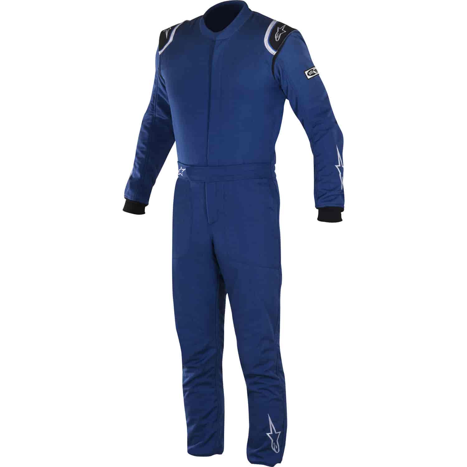 Delta Driving Suit Blue/Black/White SFI 3.2A/5
