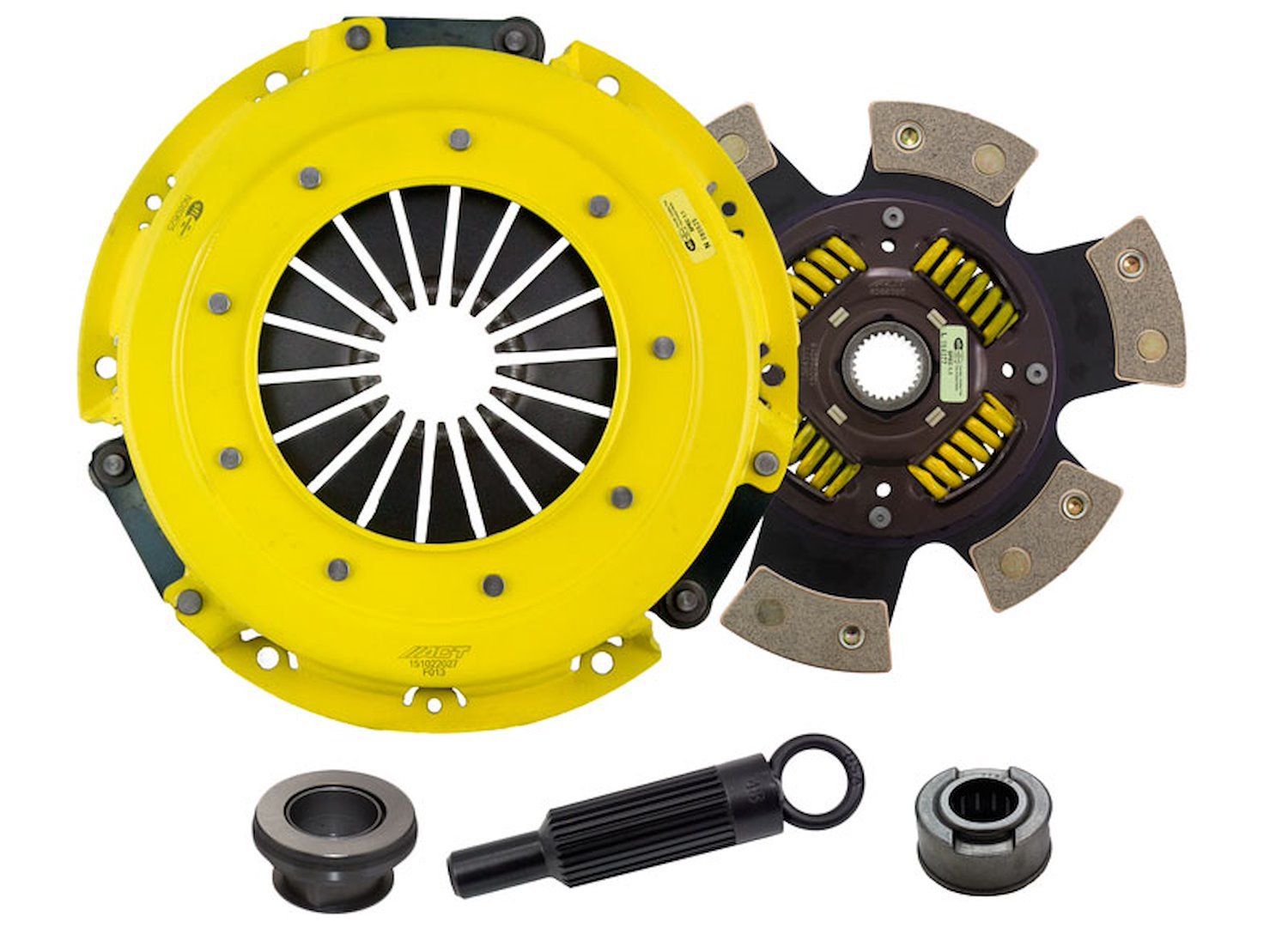 HD/Race Sprung 6-Pad Transmission Clutch Kit Fits Select