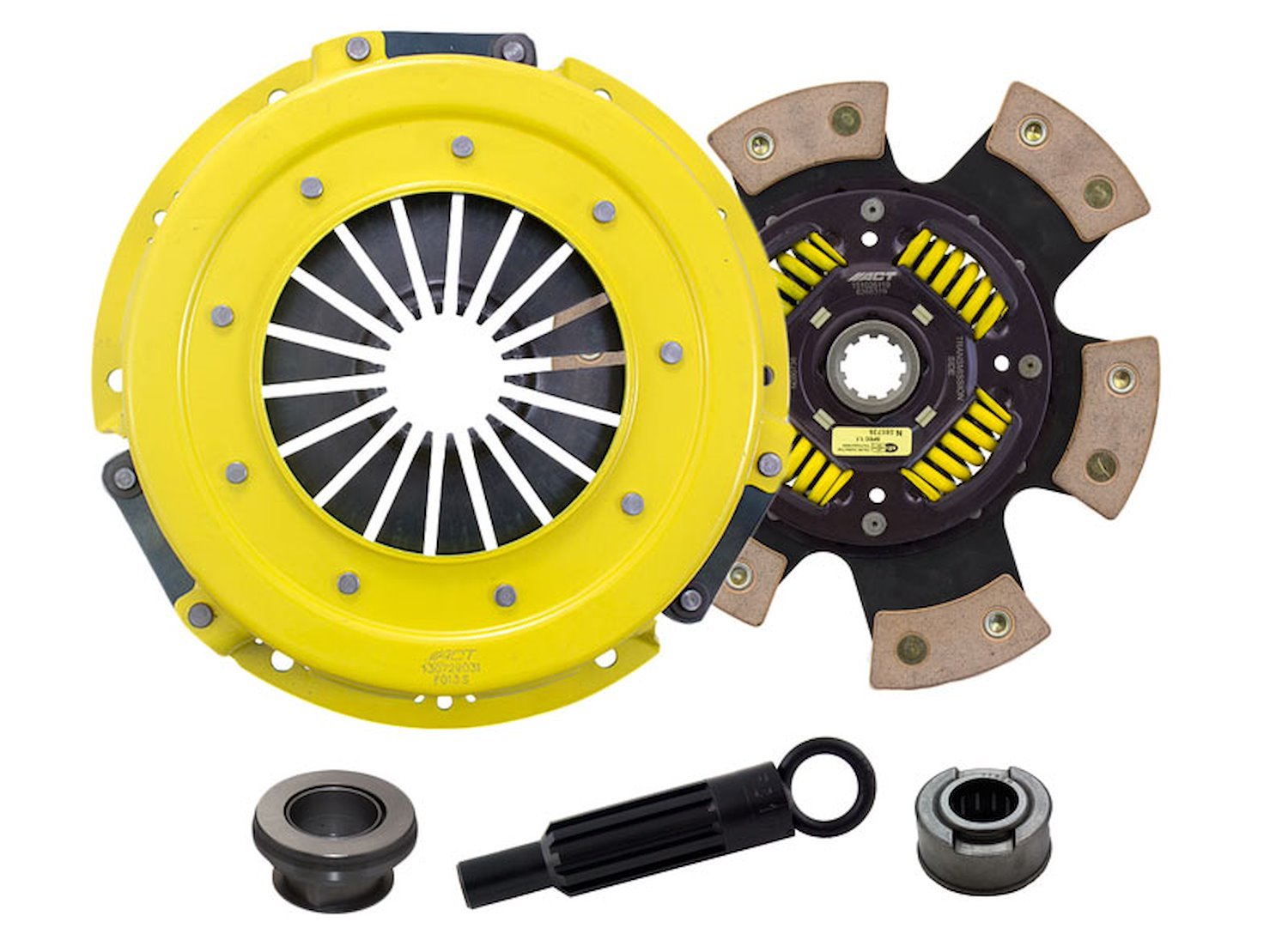 Sport/Race Sprung 6-Pad Transmission Clutch Kit Fits Select Ford/Lincoln/Mercury/Mazda