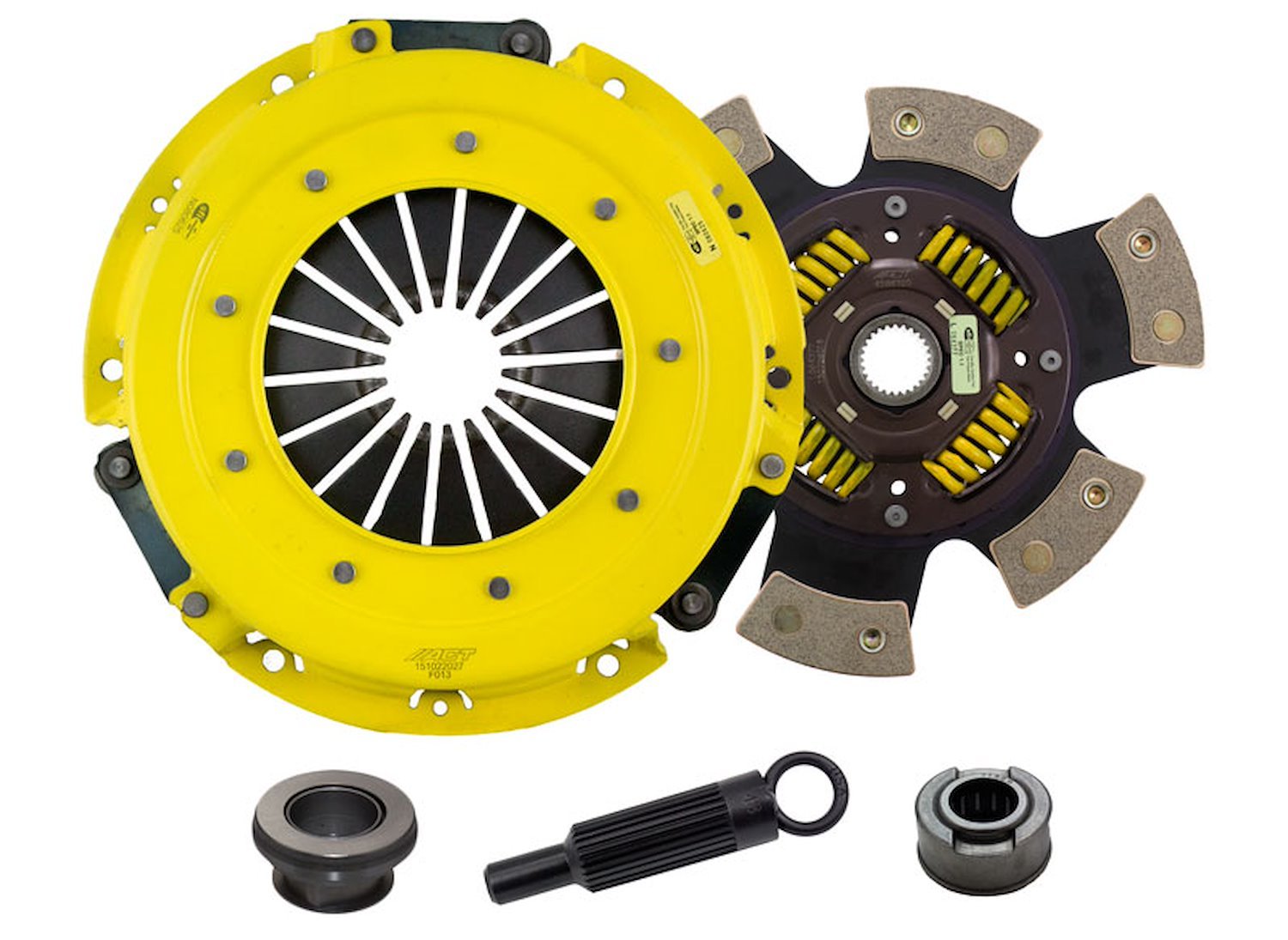 HD/Race Sprung 6-Pad Transmission Clutch Kit Fits Select Ford/Lincoln/Mercury/Mazda
