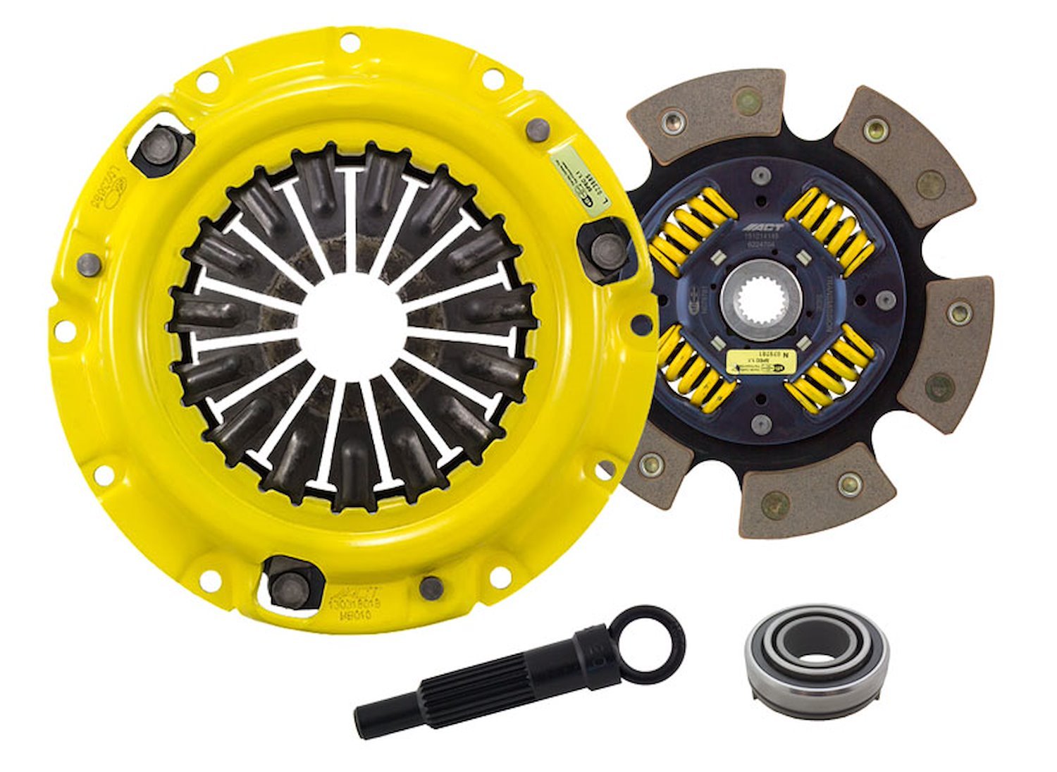 HD/Race Sprung 6-Pad Transmission Clutch Kit Fits Select Chrysler/Dodge/Eagle/Mitsubishi/Plymouth