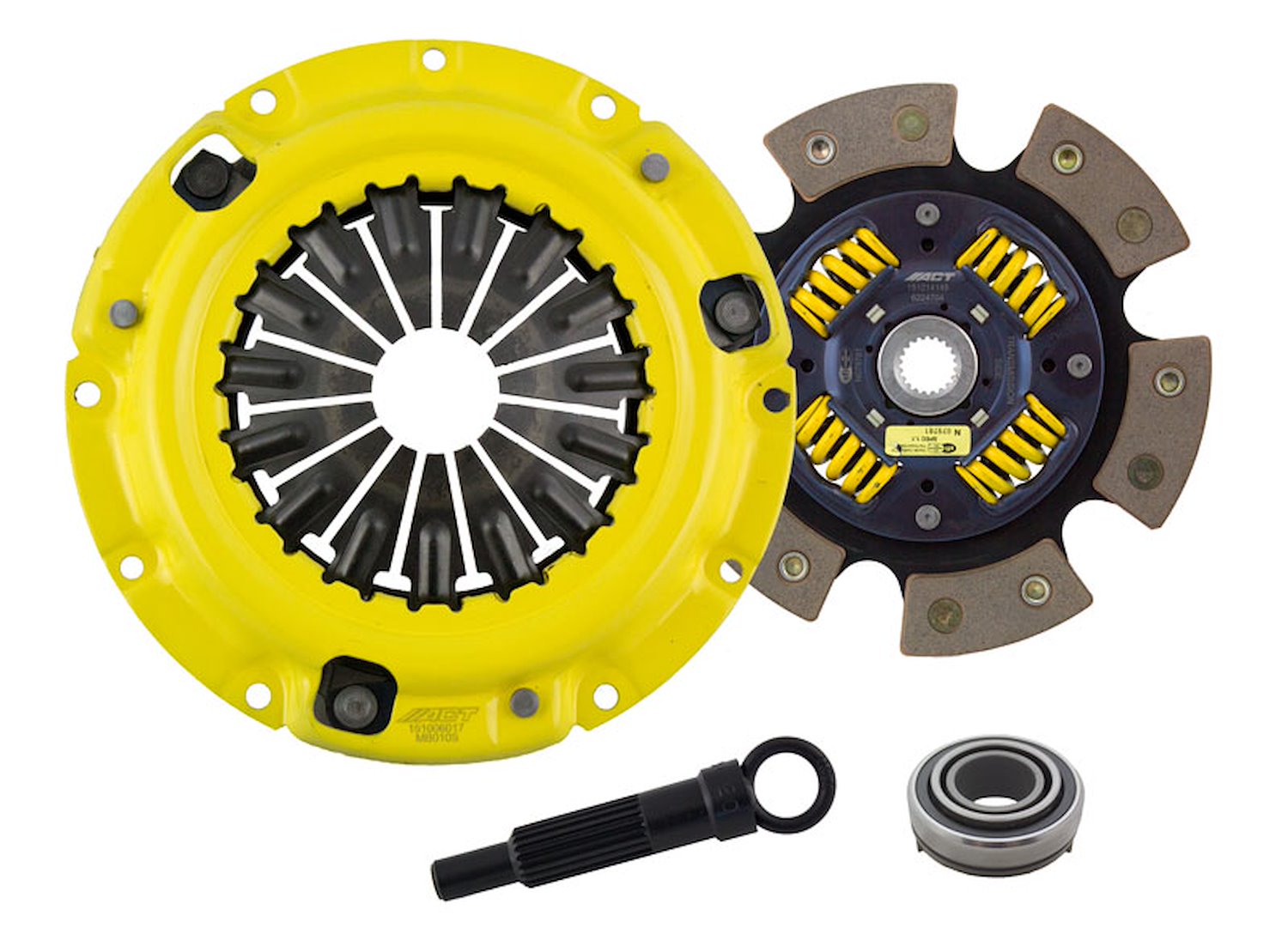 Sport/Race Sprung 6-Pad Transmission Clutch Kit Fits Select Chrysler/Dodge/Eagle/Mitsubishi/Plymouth