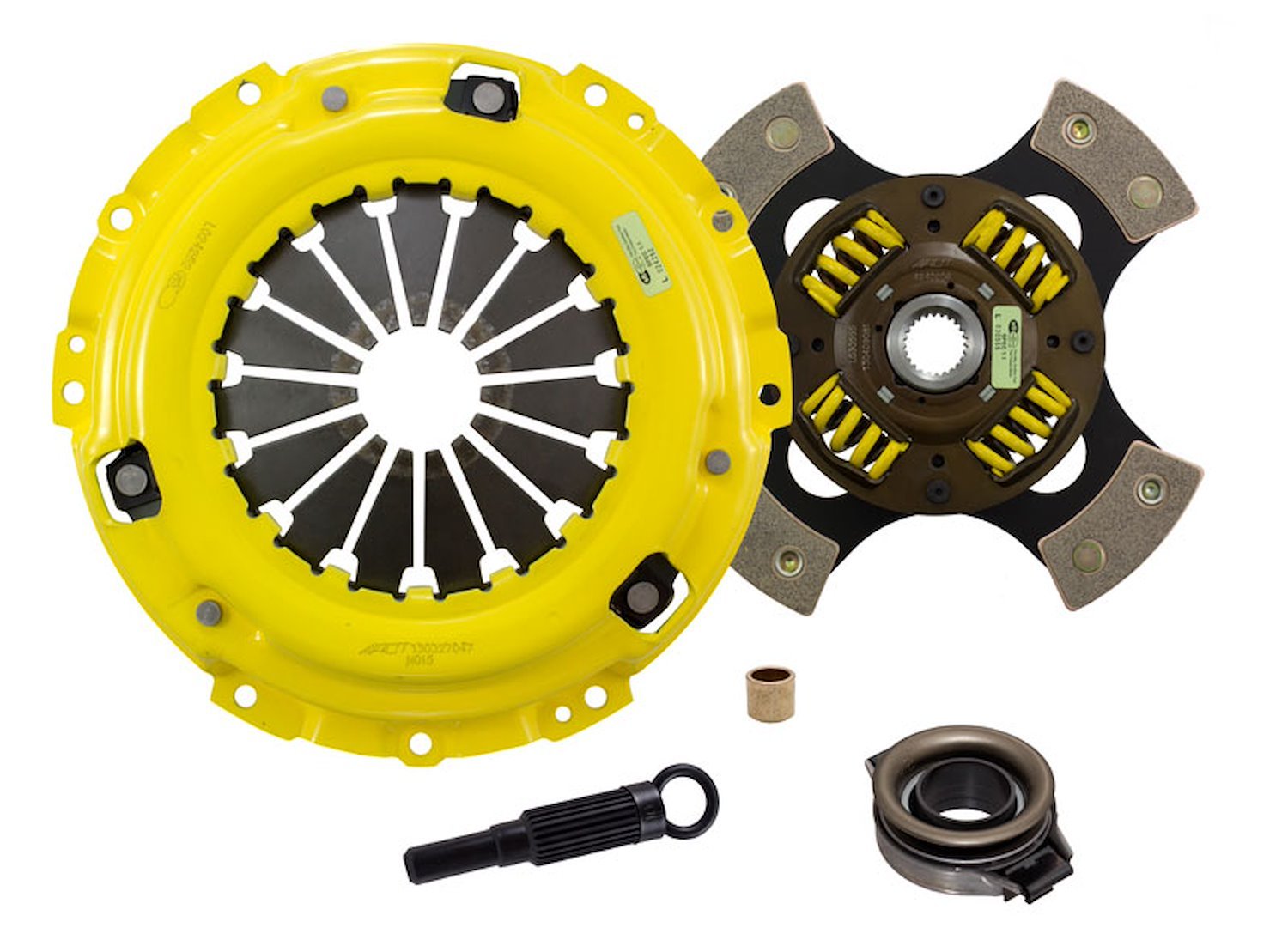 HD/Race Sprung 4-Pad Transmission Clutch Kit Fits Select