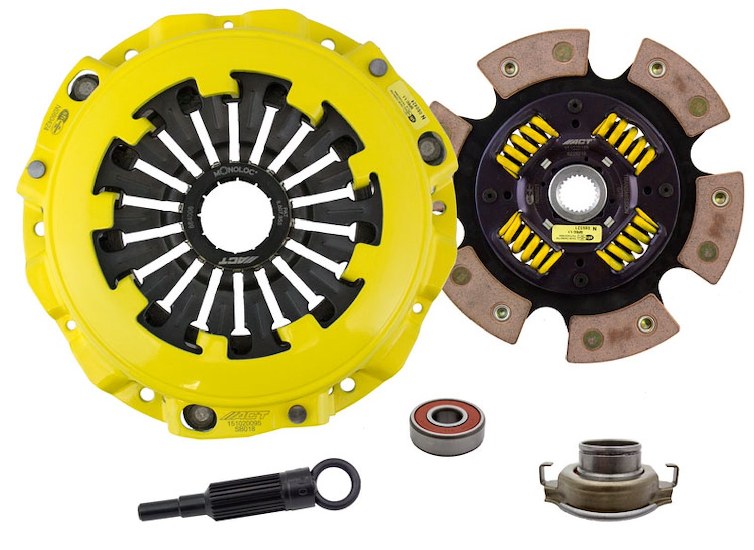 HD-M/Race Sprung 6-Pad Transmission Clutch Kit Fits Select Multiple Makes/Models