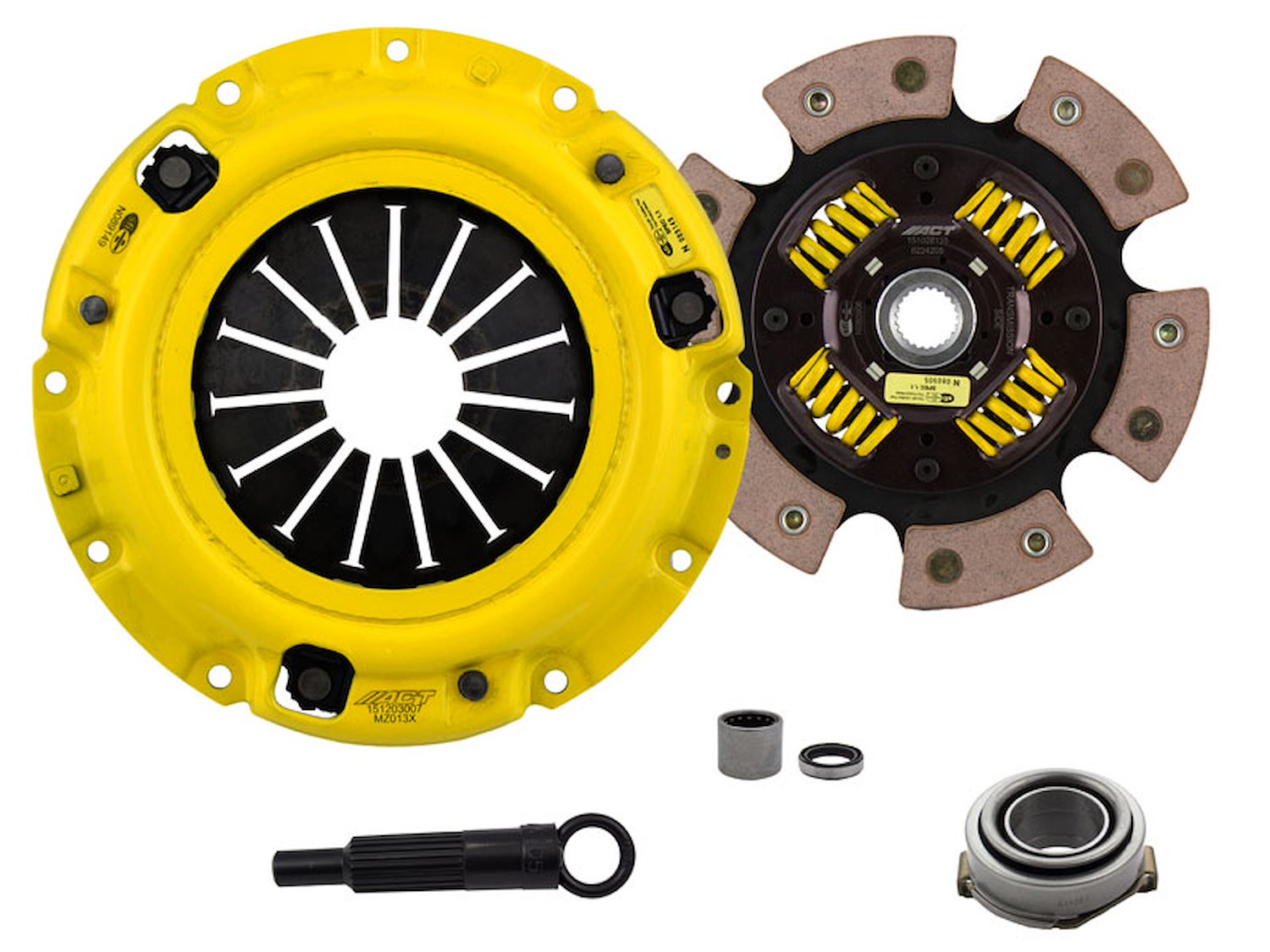 XT/Race Sprung 6-Pad Transmission Clutch Kit Fits Select Ford/Lincoln/Mercury/Mazda