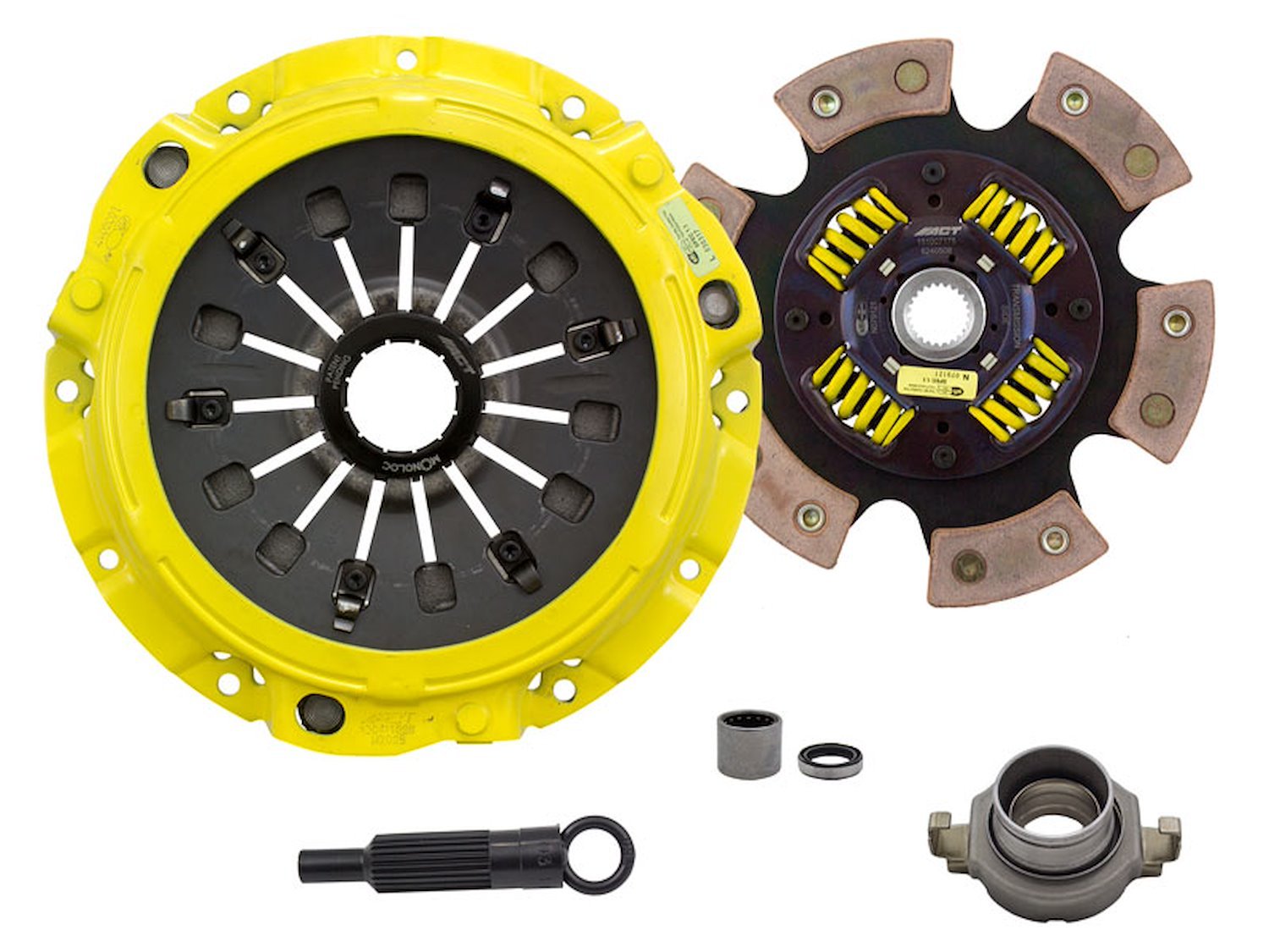 HD-M/Race Sprung 6-Pad Transmission Clutch Kit Fits Select Ford/Lincoln/Mercury/Mazda
