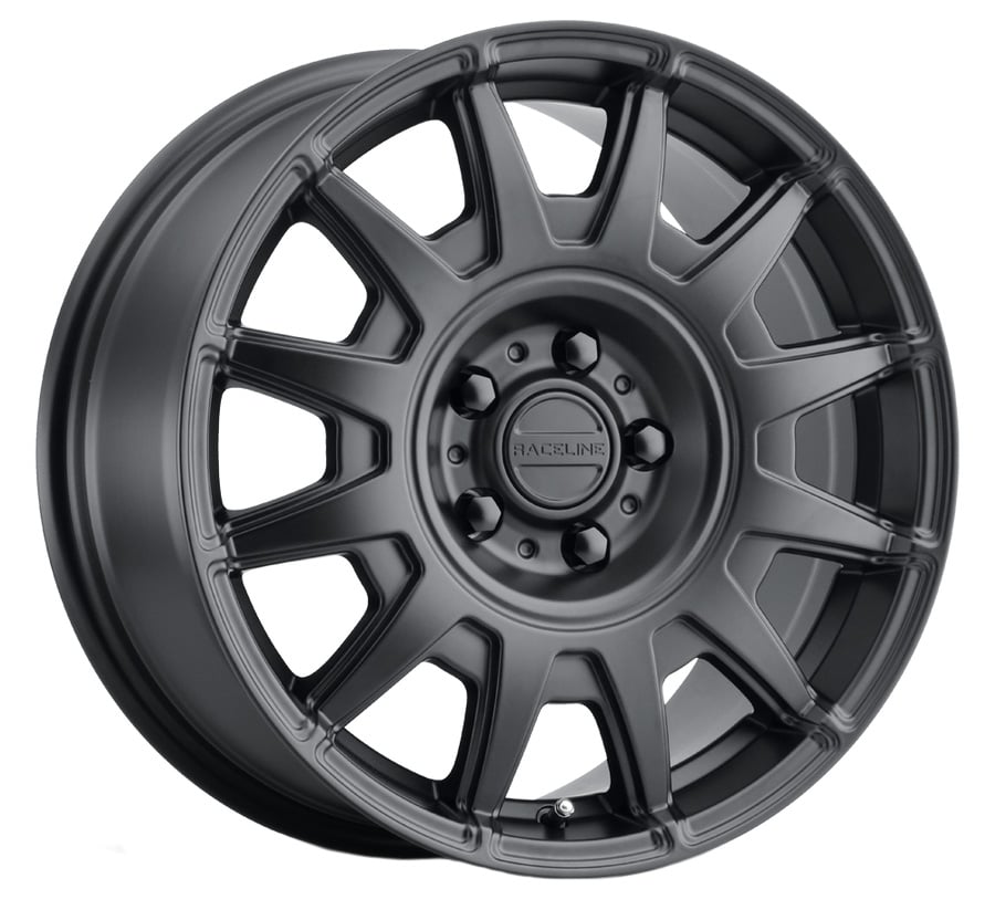 401B AERO Wheel Size: 17 X 8" Bolt Pattern: 5X114.3 mm [Satin Black]