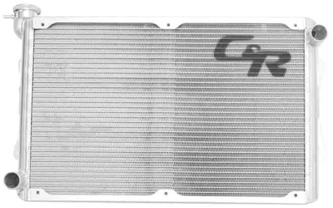 High-Efficiency Core OE-Fit Aluminum Radiator with Engine Oil Cooler and Power Steering Cooler 1967-1970 Ford Mustang