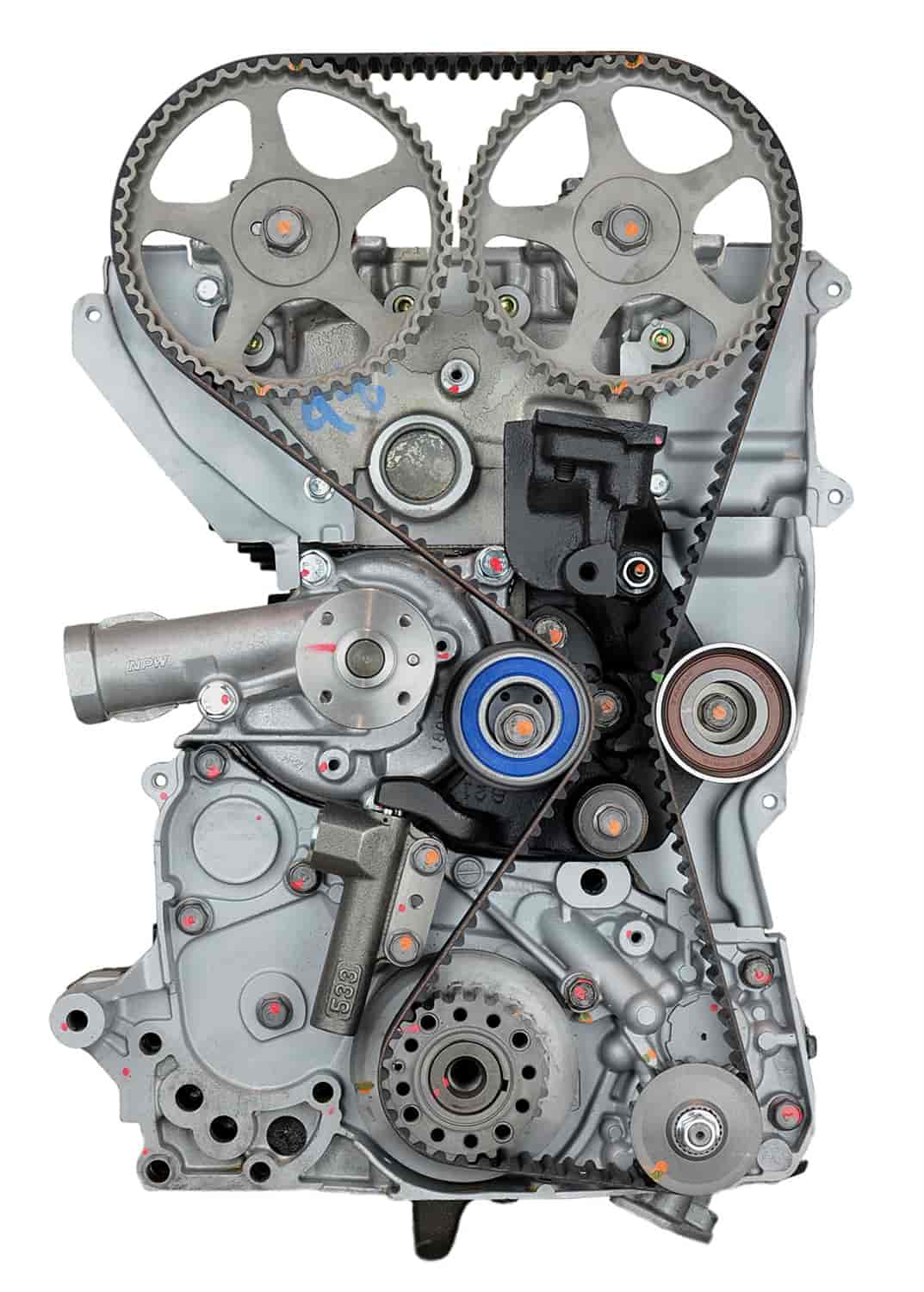 Remanufactured Crate Engine for 1990-1992 Mitsubishi, Eagle, & Plymouth with Turbo 2.0L L4