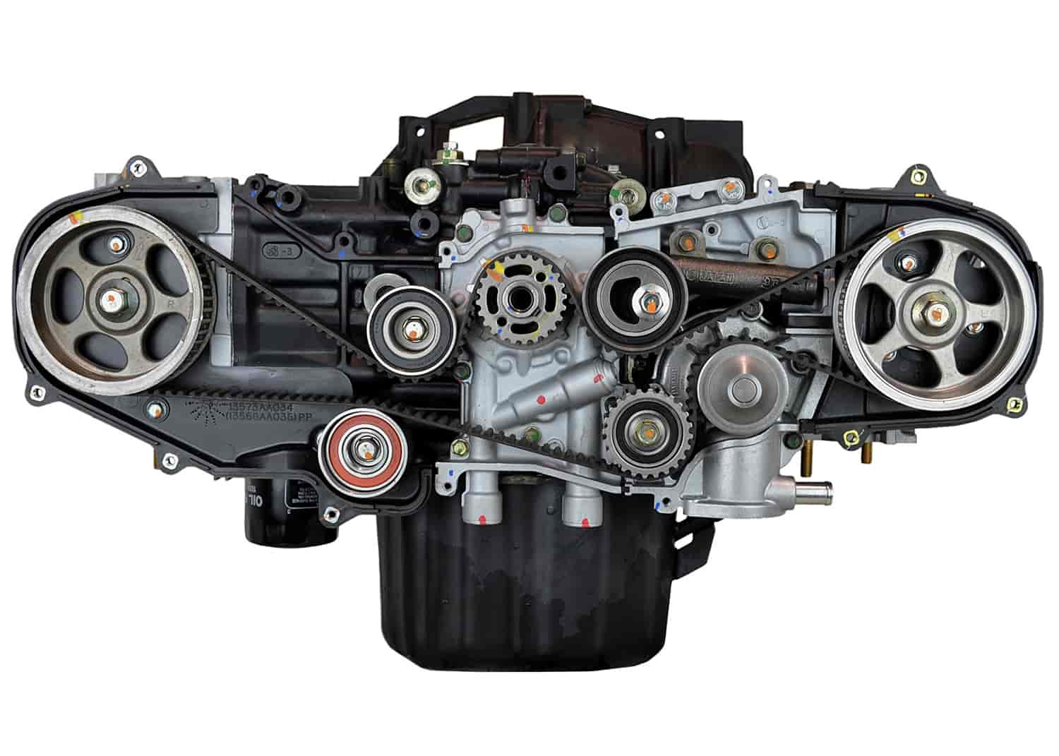 Remanufactured Crate Engine for 1995-1996 Subaru Impreza & Legacy with 2.2L H4 EJ22E