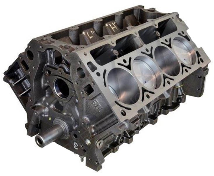 SP19-F High-Performance Short Block GM LS 6.0L with Flat Top Pistons