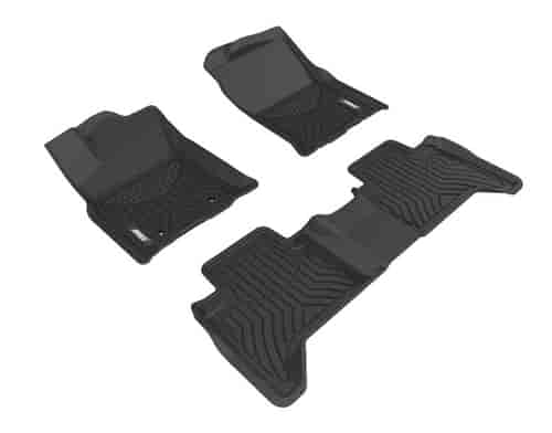 StyleGuard XD Floor Liners for 2016-2018 Toyota Tacoma Access/ Double Cab