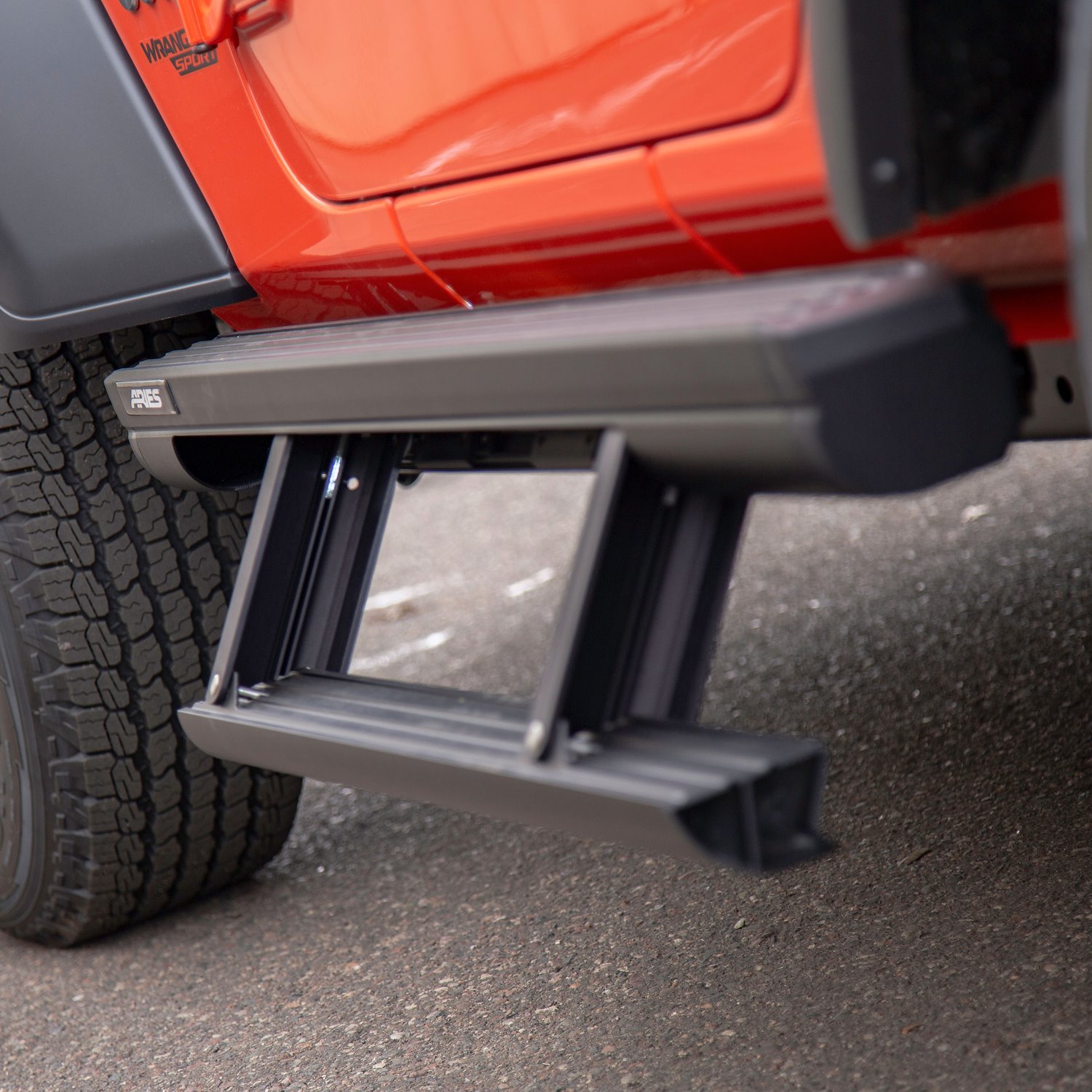 3034471 ActionTrac Powered Running Boards for Jeep Wrangler