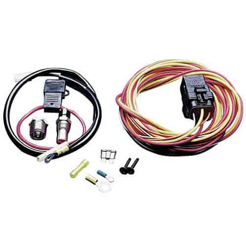 Fan Wiring Harness Kit 195-Degree Thermo-Switch
