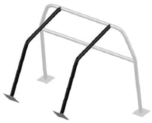 Contoured Rear Strut Bars Allows Use of Rear