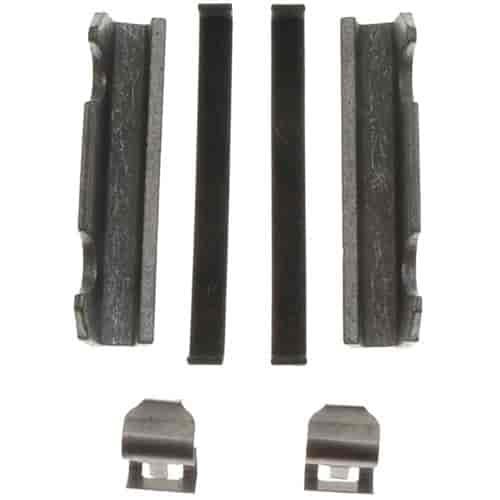 18K226X Front Disc Brake Caliper Hardware Kit with Clips Fits Select 1973-1985 Ford Models