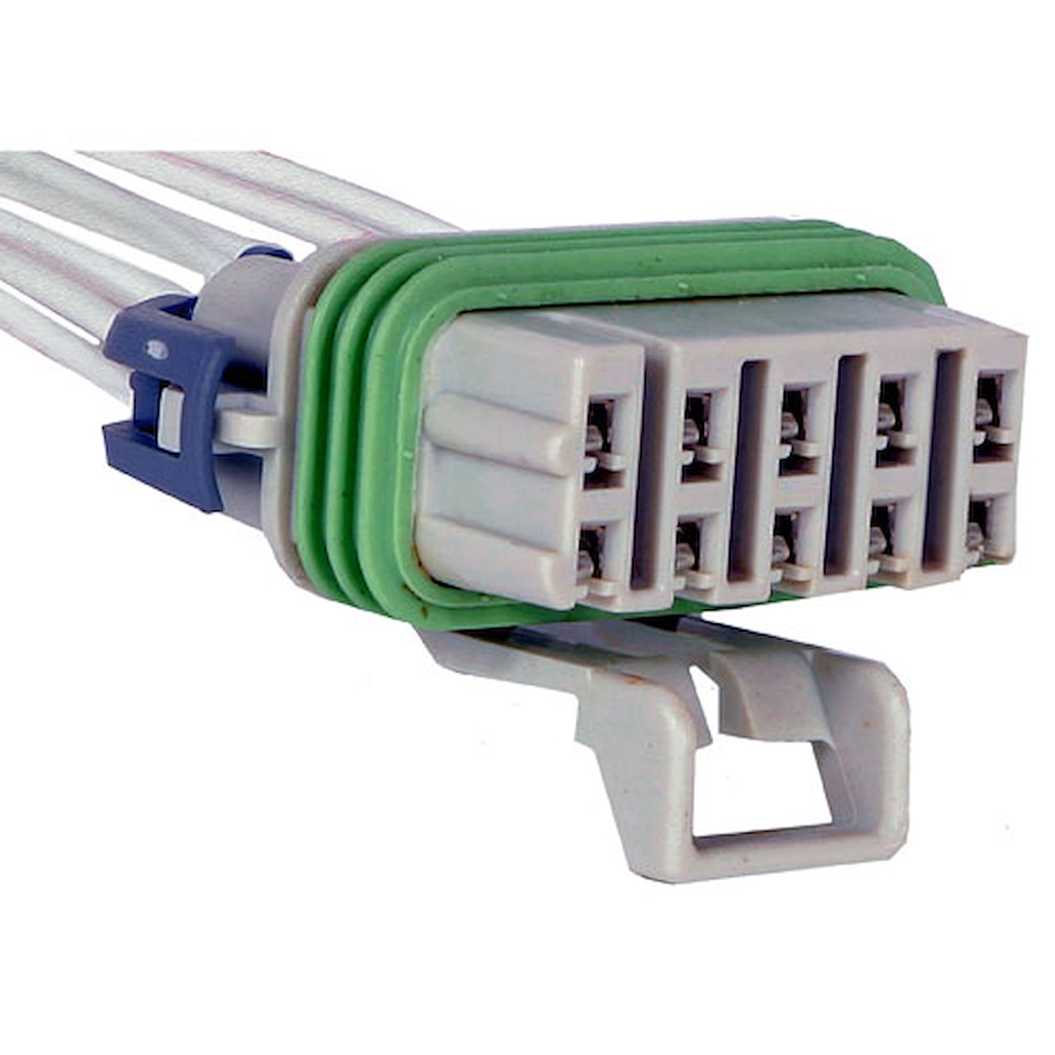 CONNECTOR-W/LEADS 10-WAY
