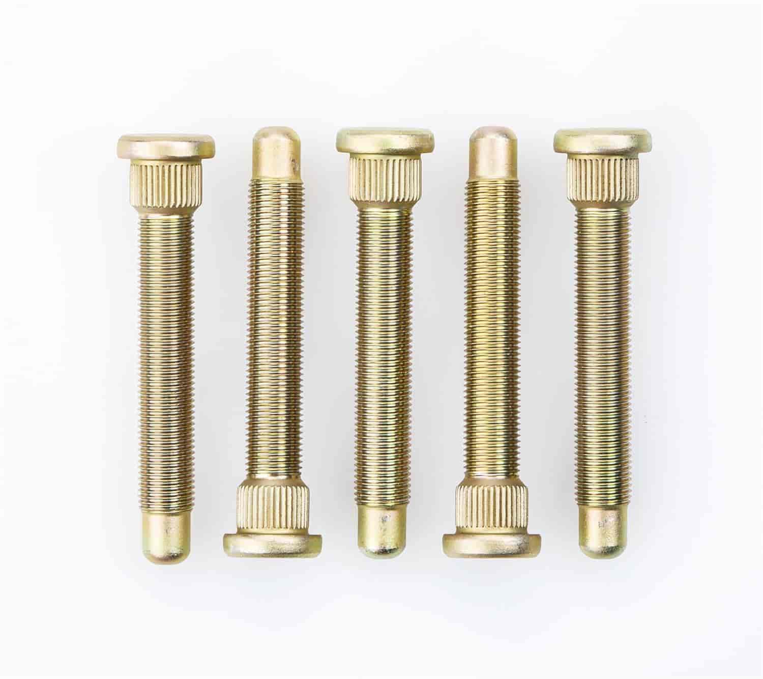 .625" Knurl Wheel Studs Most Ford front/rear and Chrysler front disc brakes