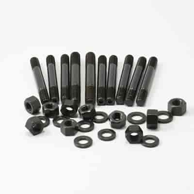 Main Stud Kit with Hex Nuts Oldsmobile 350-403, 2-Bolt Main, no Windage Tray