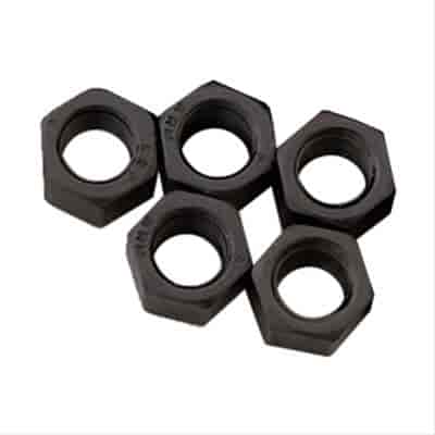 Hex Serrated Flange Nuts 3/8-24"