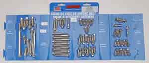 Stainless Steel Hex Head Fastener Kit Ford 351W, small block