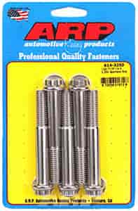 7/16" Stainless Steel 12-Point Bolts 3.250" UHL