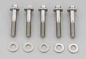 5/16" Stainless Steel Hex Bolts 1.500" UHL