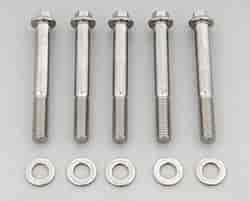3/8" Stainless Steel Hex Bolts 3.000" UHL
