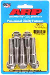 7/16" Stainless Steel Hex Bolts 2.000" UHL