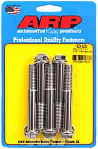 7/16" Stainless Steel Hex Bolts 3.250" UHL